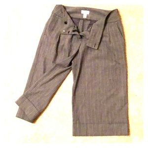 Capri- wide leg dress pants